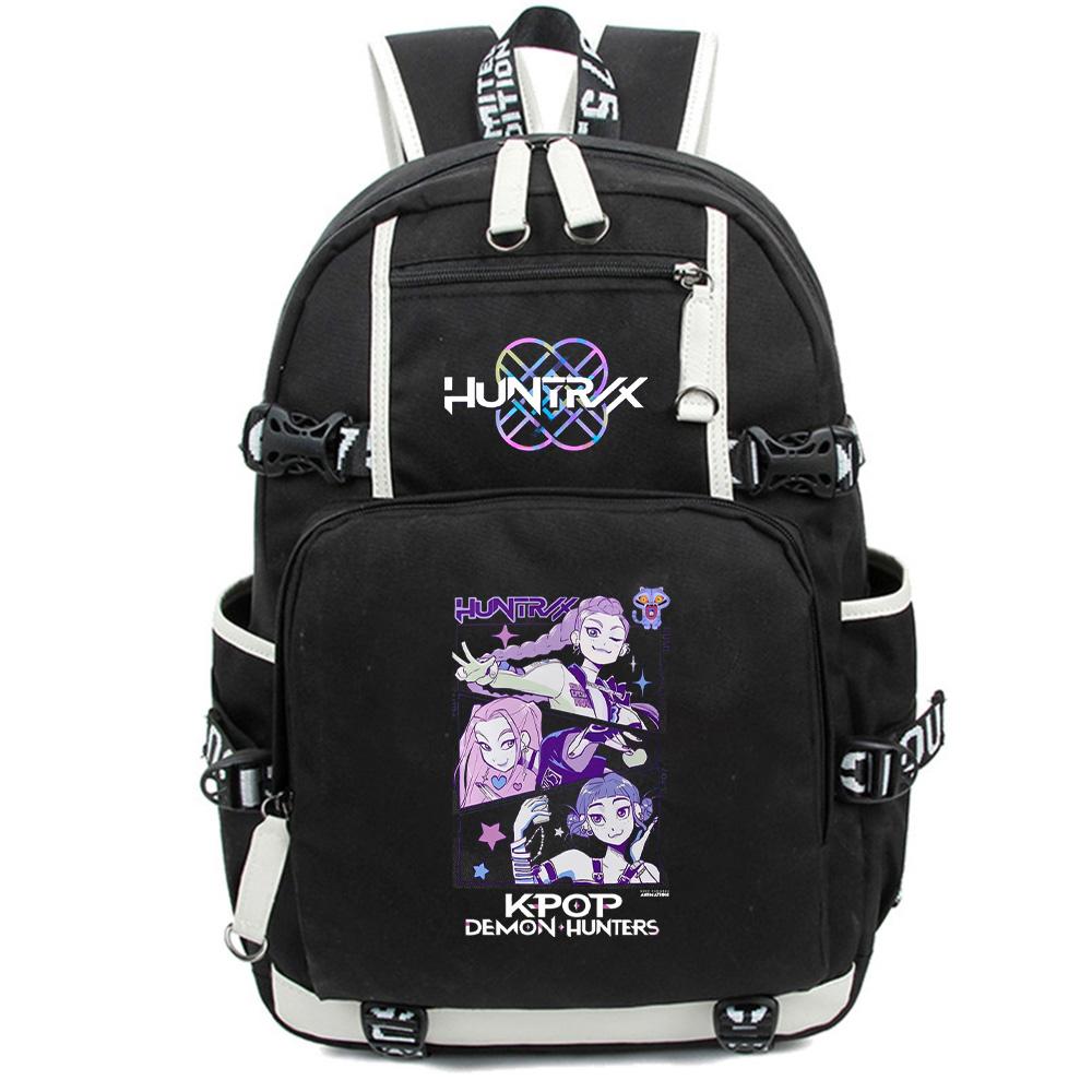 

Anime Cartoon K-Pop Demon Hunters Backpack Large Capacity Bookbag for Student Boy Girl Schoolbag Outdoor Waterproof Laptop Travel Bag Mochila