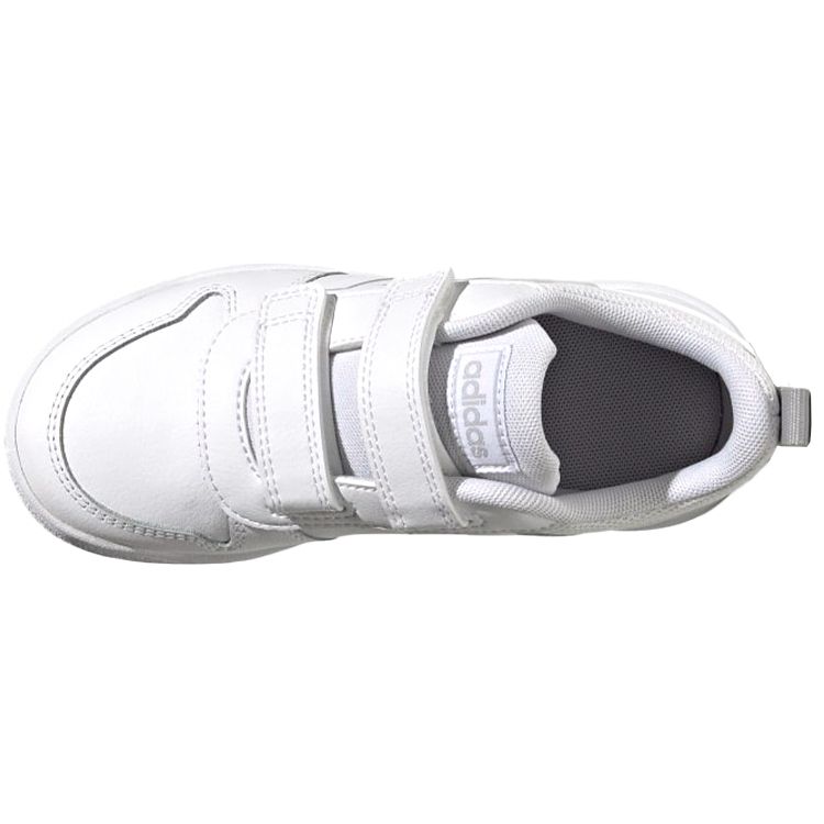 adidas Magic Tape Trendy Versatile Casual Non-Slip Shock Absorbing Wear-Resistant Low-Top Kids Skate Shoes Kids Sneakers White EG4089