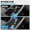 Mozan Toyota Alphard Vellfire 40 Series Shift Panel Rubber Mat Compatible with Excective Lounge