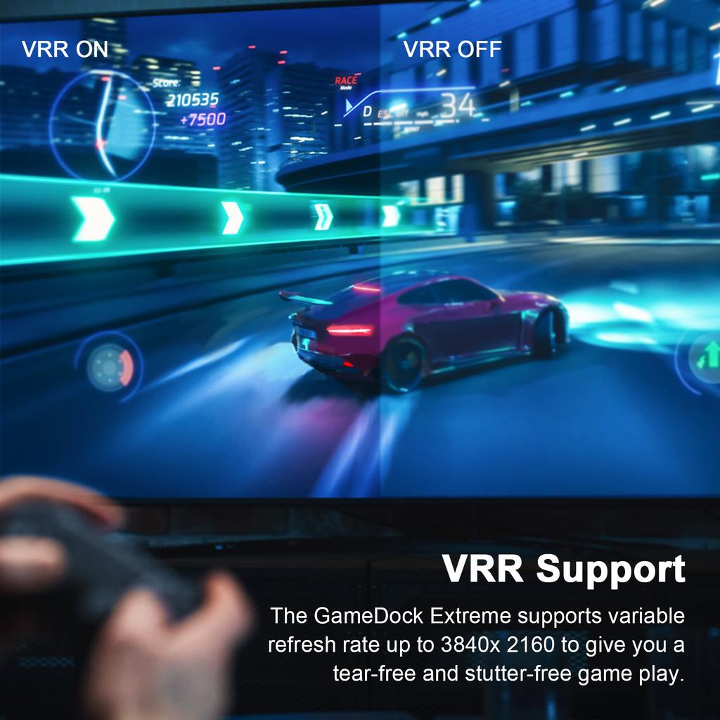 ezcap360B GameDock Extreme HD Capture Card HDR & VRR Support RGB Real Color