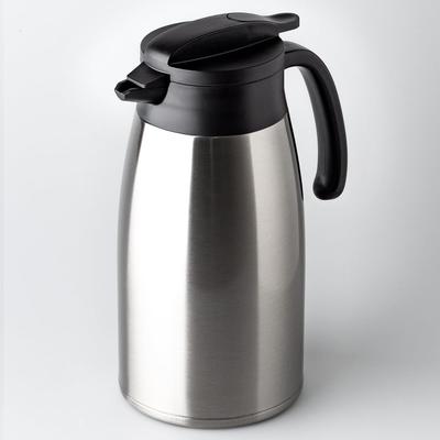 Atlas Cooling Thermique avec Libération de Pression Ultra Énergie Large Plateau Acier Inoxydable Thermique Froid Double Vide Facile à Pot, Pot, 2.1L, Valve,