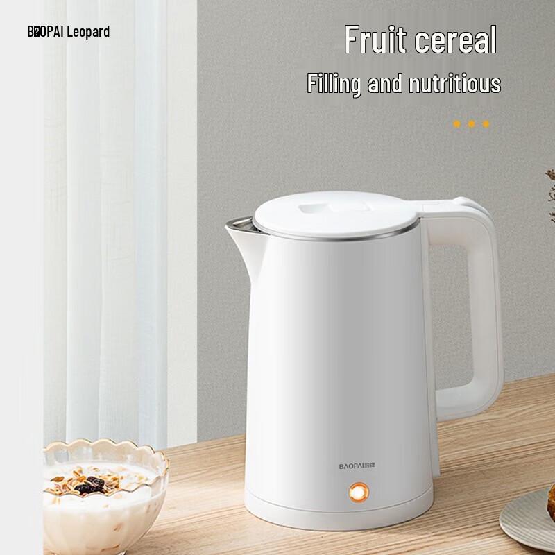 BAOPAI Anti-Scald Electric Kettle 1.8L CN plug (adapter included)