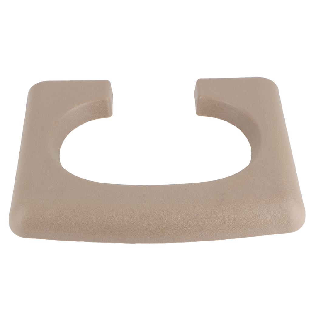Center Console Cup Holder Cover Plate Armrest Pad Beige Fit for Ford F‑150 2004‑2014