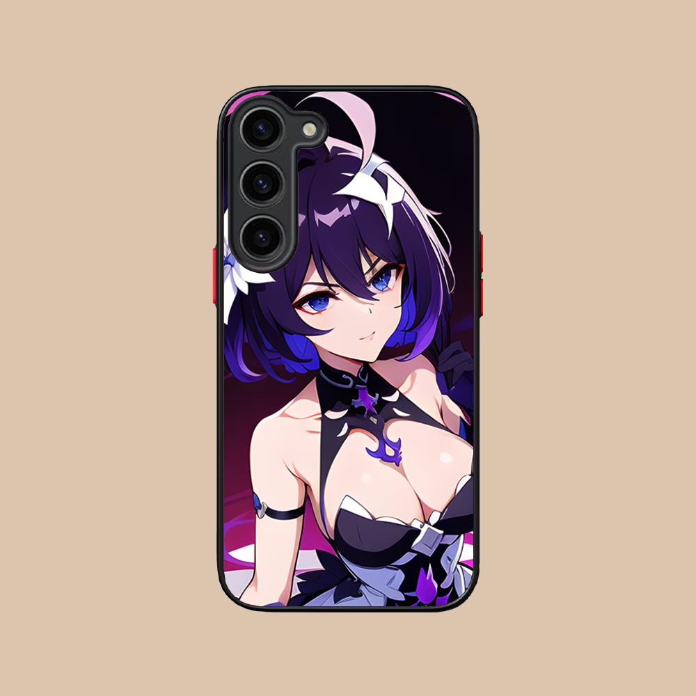 HSR Seele Silicone Mobile Phone Case for Samsung Galaxy S26 S25 S24 S23 S22 S21 Plus FE Ultra Colorful Cover