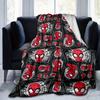 Spider-man Cute Printed Blanket Rectangular Soft Comfortable Modern Style Polyester