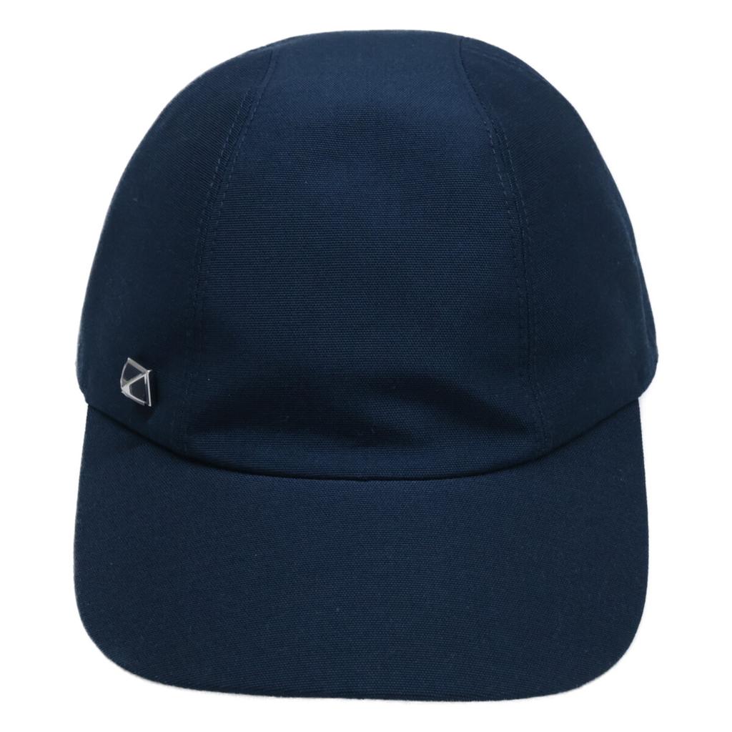HERMES [/Domestic Regular] Davis Dot Medor Newsboy/ hat 59 NavyUsed