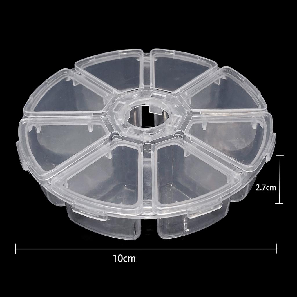 1Pc 6/8/10 Grid Plastic Pill Medicine Box Holder Storage Organizer Container Case Portable Waterproof Small Medicine Packing 040
