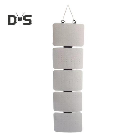 Wiszący emaliowany panel ekspozycyjny na spinki do klapy, organizer z 5 luźnymi kartkami, łatwy w montażu uchwyt ekspozycyjny na kolekcję odznak