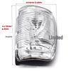 Ford Transit MK8 Rearview Mirror Turn Signal Light Lens - Transparent (1847389/1847387)