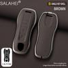 Car Key Case Cover Shell For Porsche Panamera Spyder Carrera Macan Boxster Cayman Cayenne 911 970 981 991 Keychain Accessories