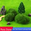 Artificial Moss Stone Sand Table Model for Micro Landscape and Succulent Display DIY Decoration