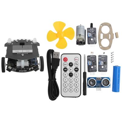 Mechanischer DIY Programmierroboter Programmierbares ferngesteuertes Auto Infrarot für Kinder