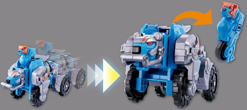 Space Sentai Kyuranger Kyutama Combination 11 DX Koguma Voyager Ooguma Voyager &