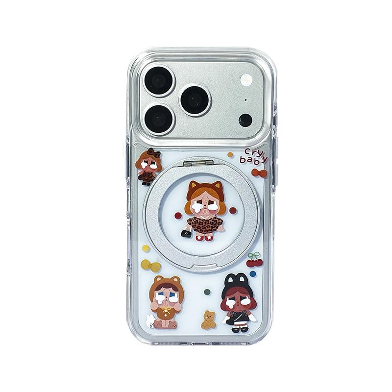 

360° Pivot Stand for iPhone 17 Pro Max & iPhone 16 Pro Cases 15 Pro Max