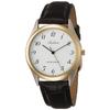 [Citizen Q&Q] Analog Watch Waterproof Leather Strap QA66-504 Men's White Brown
