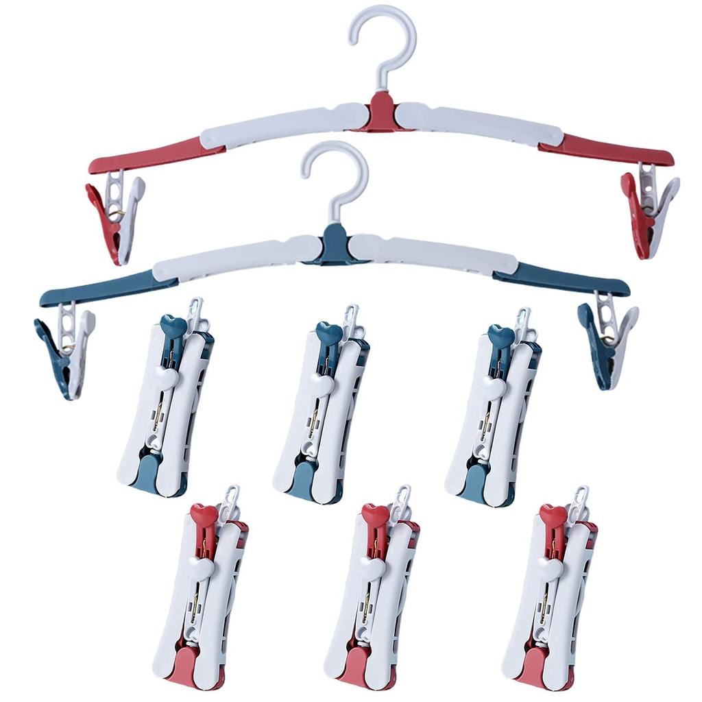 HGEN Folding Portable Clothes Dryer for Business and Outdoor Lightweight and Includes a Convenient Carrying Pouch Hanger, Travel, Trips, Camping,