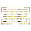 30pcs COB LED Wire Connector Connection Solderless Mini Buckle FCOB RGB CCT LED Strip Lights 2 3 4 Pin No Dark Area Connector
