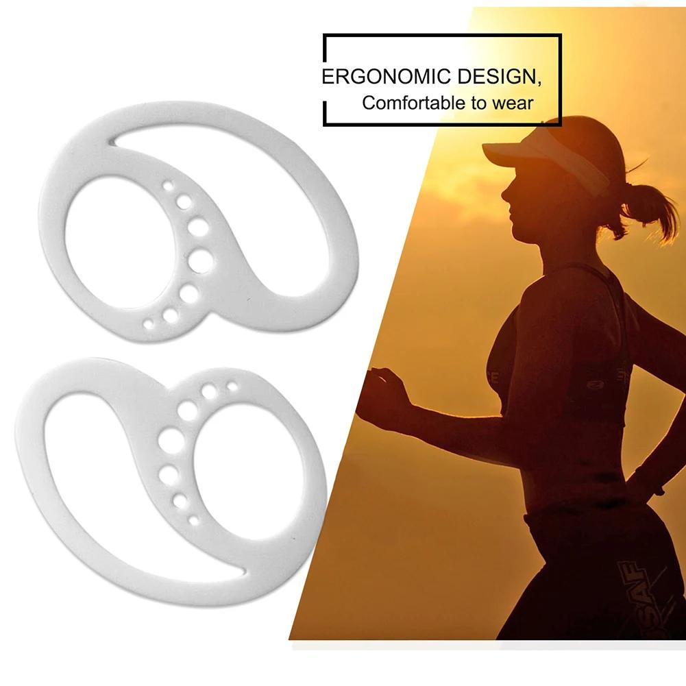 1/2 Pairs  Wireless Earphone Holders Anti Fall Ear Hooks for AirPods Pro Silicone Ear Earbuds Holder for Running