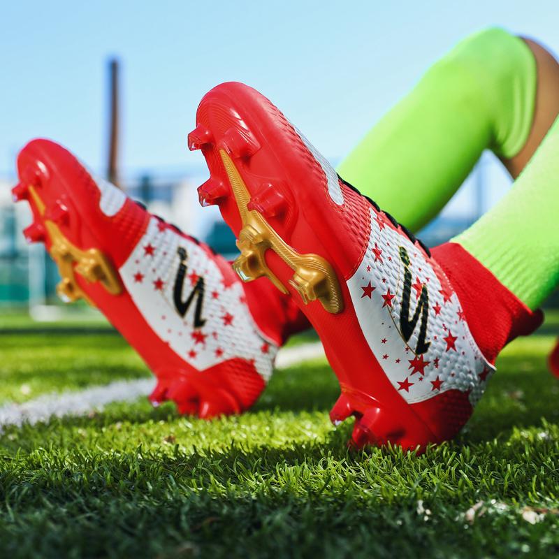 31-48 Large High-quality Shock Absorption Anti-skid and Wear-resistant High Gang Spike Sports Football Shoes