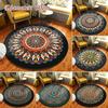 60cm Round Carpets for Living Room Bedroom Rugs and Carpets Classic Flower Decor Floor Mat Study Coffee Table Area Rugs