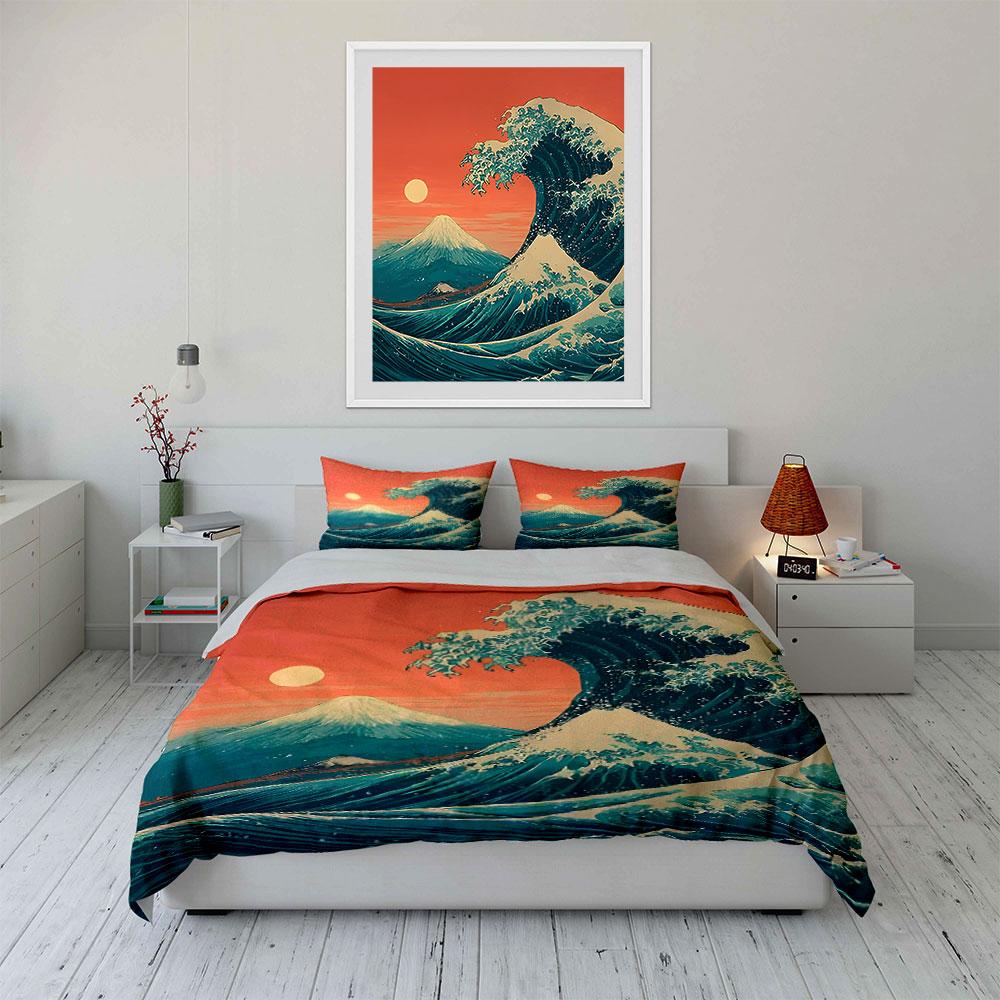Majestic waves in motion Bedding sets Duvet covers Pillowcases(1* Duvet Cover 2* Pillowcases without duvet insert)