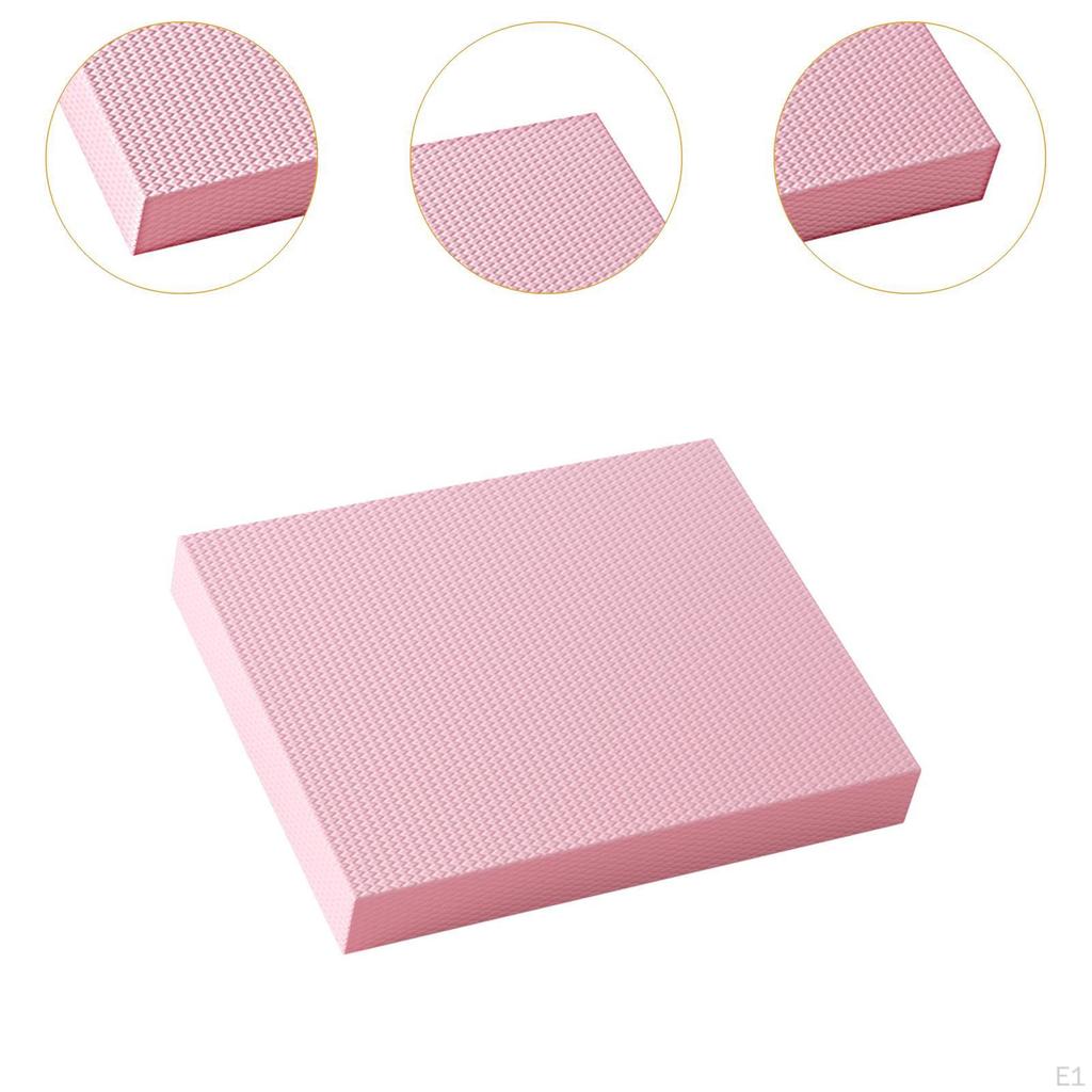 Exercise Balance Pad Cushion Anti Slip Thick Soft Portable Mat Yoga Knee for Fitness