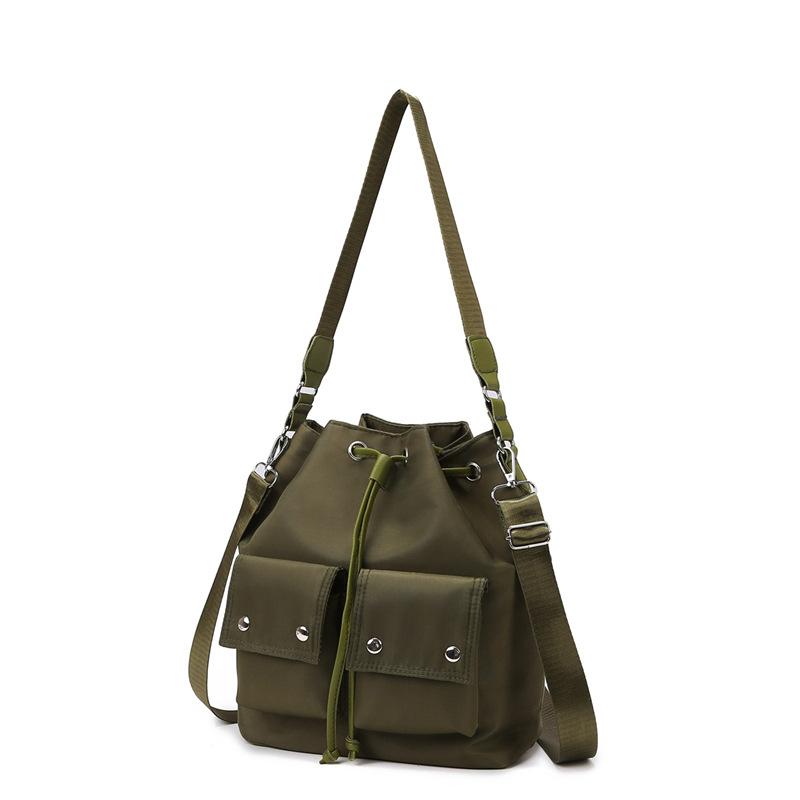 Single-shoulder Bag, Large Capacity, Simple Handbag, Stylish and Casual Women's Bag, Drawstring Single-shoulder Crossbody Bag