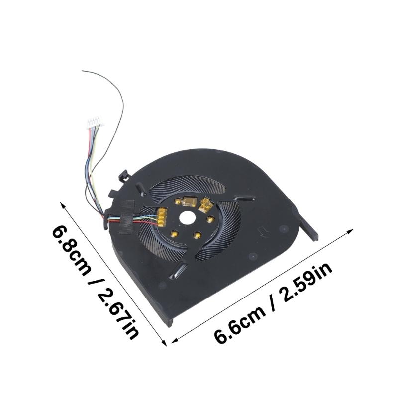 Replacement CPU Cooling Fan Notebook Cooling Metal Heat Dissipation Fan for T470 Laptop Notebook Accessories