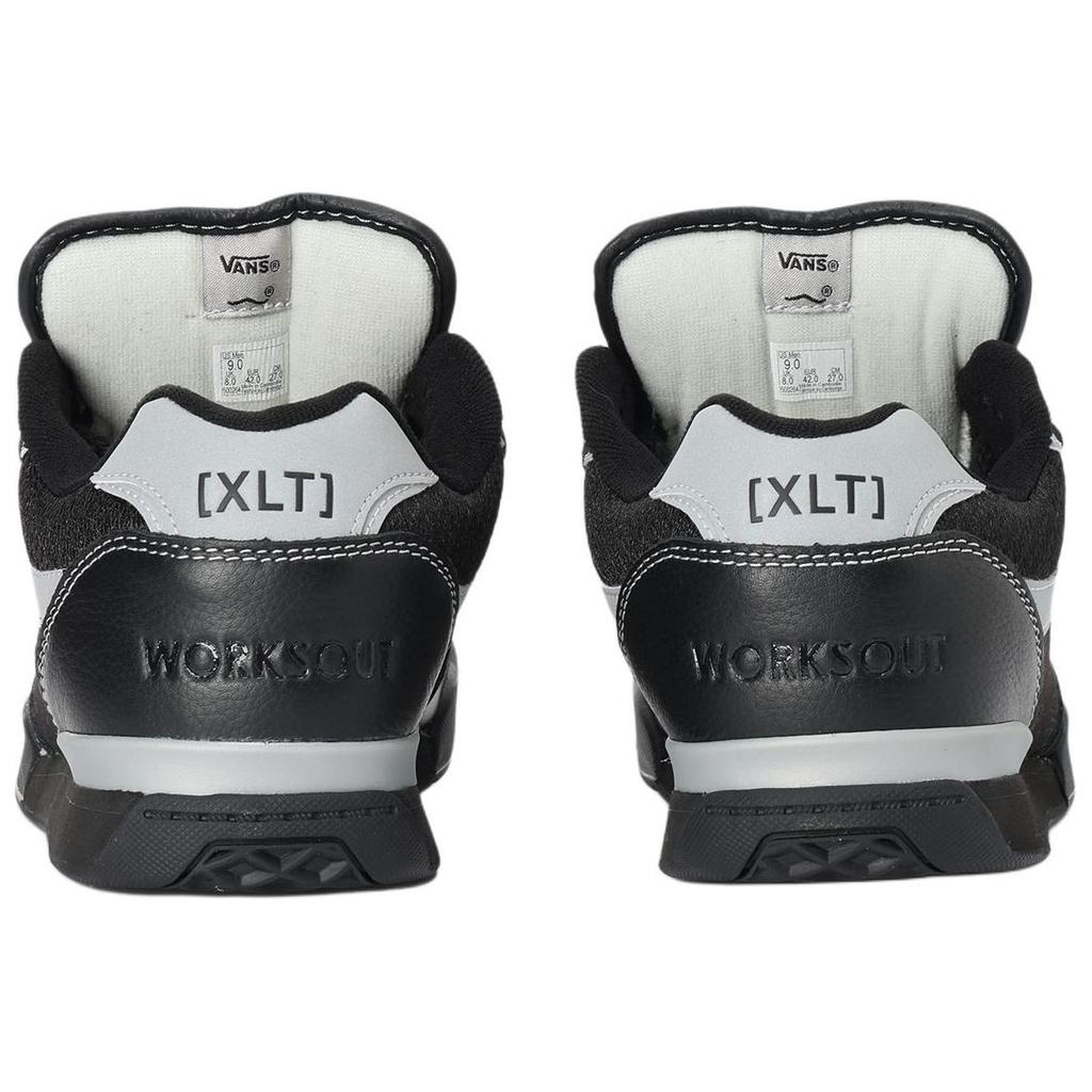 Vans Worksout X  Rowley XLT Comfortable Versatile Thin Sole Durable Low Top Skate Shoes Unisex Sneakers Black VN000MYEQ9A