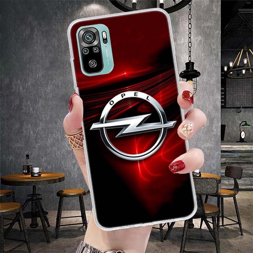 Opel Logo Car Soft Phone Case For Xiaomi Redmi Note 15 14 14S 13 12 Pro Plus 12S 11 11S 11E 10 10S 11T 5G Fundas Coque Redmi Not