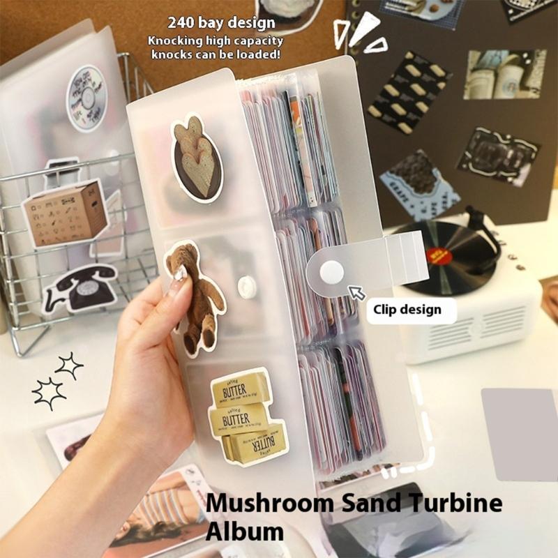 84/80/160 Pocket Card Organiser Photo Album 3Inch Photocard Organiser Card Album for 3Inch Picture Photo Card Game Card