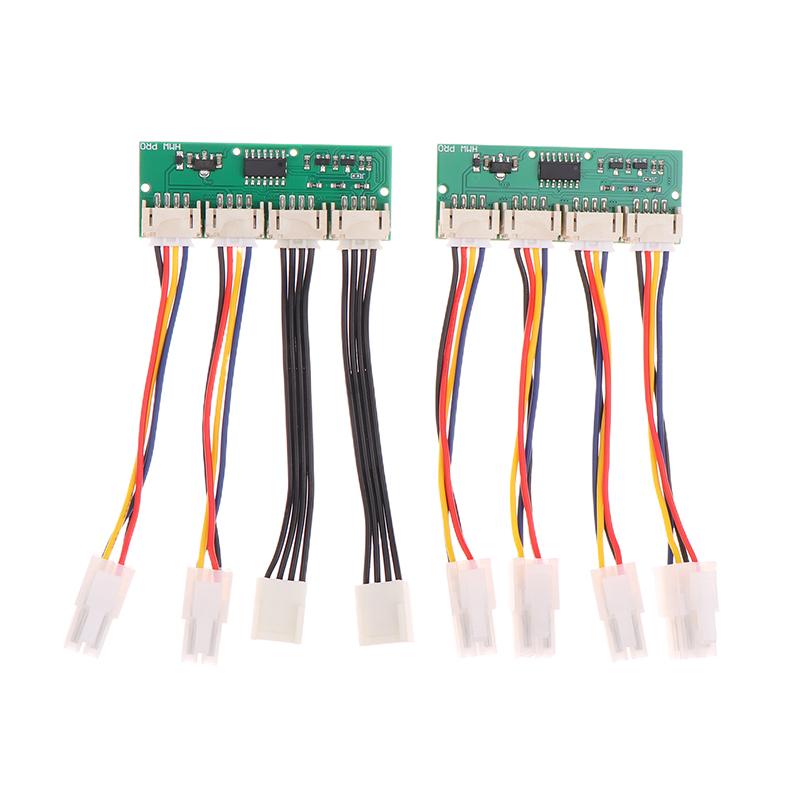 12V 4-in-1 Square 4Pin Fan Simulator Emulator Special For Antminer S21 S19kpro T21 KS5 KS5pro Fan Spoofer Dummer