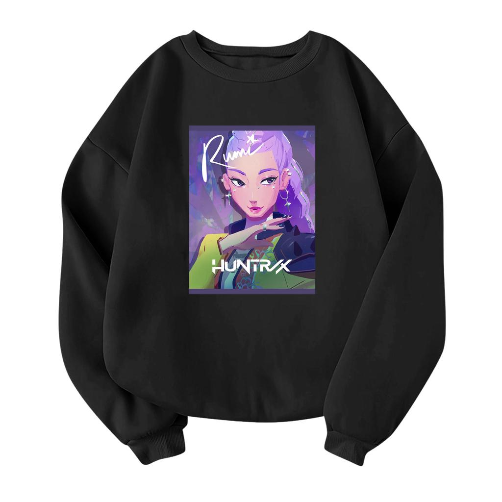 Children's Fashionable Lightweight Long-sleeved Round Neck Pullover With Pockets Printed Pullover