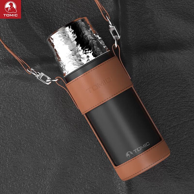 Temax Ceramic Lined Vacuum Flask with Titanium Tea Infuser