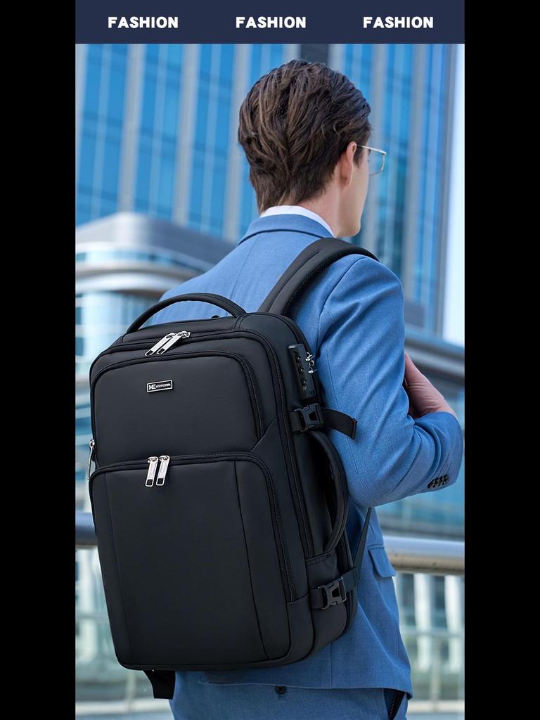 Herren High-End Wasserdicht Multifunktionaler Business-Rucksack mit großem Fassungsvermögen und Diebstahlschutz