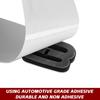 1PC Aluminum ?3 ?4 ?5 ?6 ?7 ?8 ?3+ ?4+ ?5+ ?6+ ?7+ ?8+ Emblem Car Trunk Logo Sticker For Audi A3 8P S3 8V A4 B8 B6 B7 A6 C6 C5 S