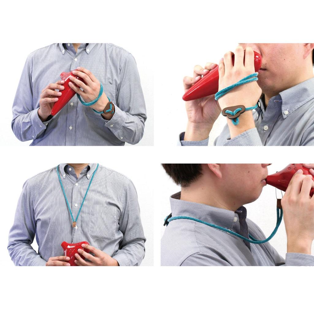 RightOn Ocarina Strap Teal 5mm 51cm