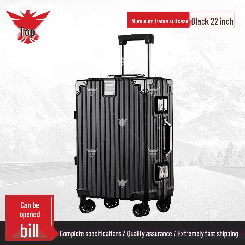 Dingpai 22-inch PC Carry-on Spinner Luggage