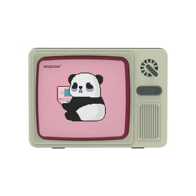 WOPOW Panda TV Retro Bluetooth Speaker CN Plug (adapter Included)