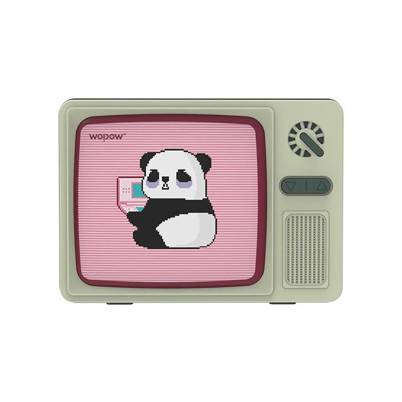 WOPOW Panda TV Retro Bluetooth Speaker