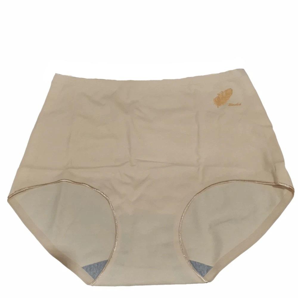 Cotton High-waist Girls Breathable Lingerie Graphene Crotch Panties Women Underwear Seamless Briefs