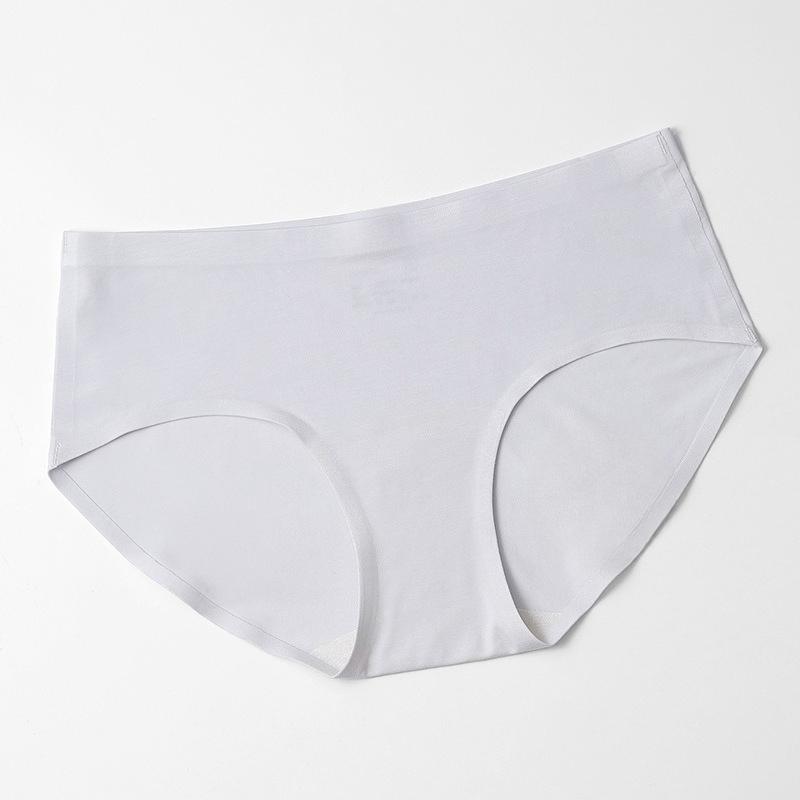 Women's Spring and Autumn 7A Antibacterial No Trace Naked Feeling Extended Underwear