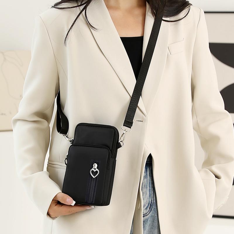 Mobile Phone Bag Women's Shoulder Bag Hanging Neck Coin Purse Vertical Ladies Handbag All-match Mini Small Crossbody Bag