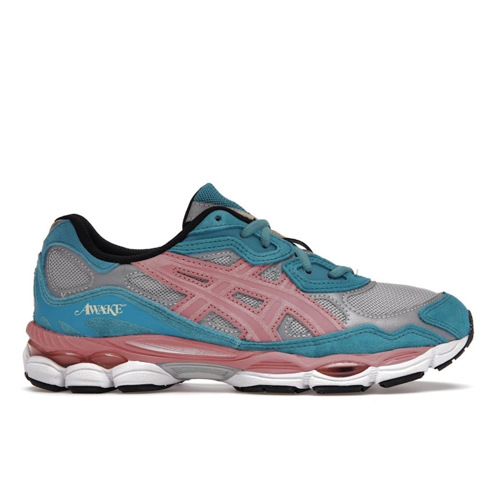 Asics Awake NY X Gel NYC Teal Pink Men Sneakers Blue 1201A850-022