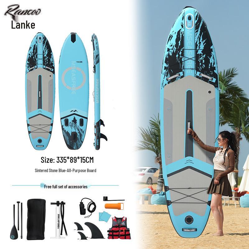 Lanko Inflatable Paddle Board - Universal PVC SUP for Surfing & Paddling