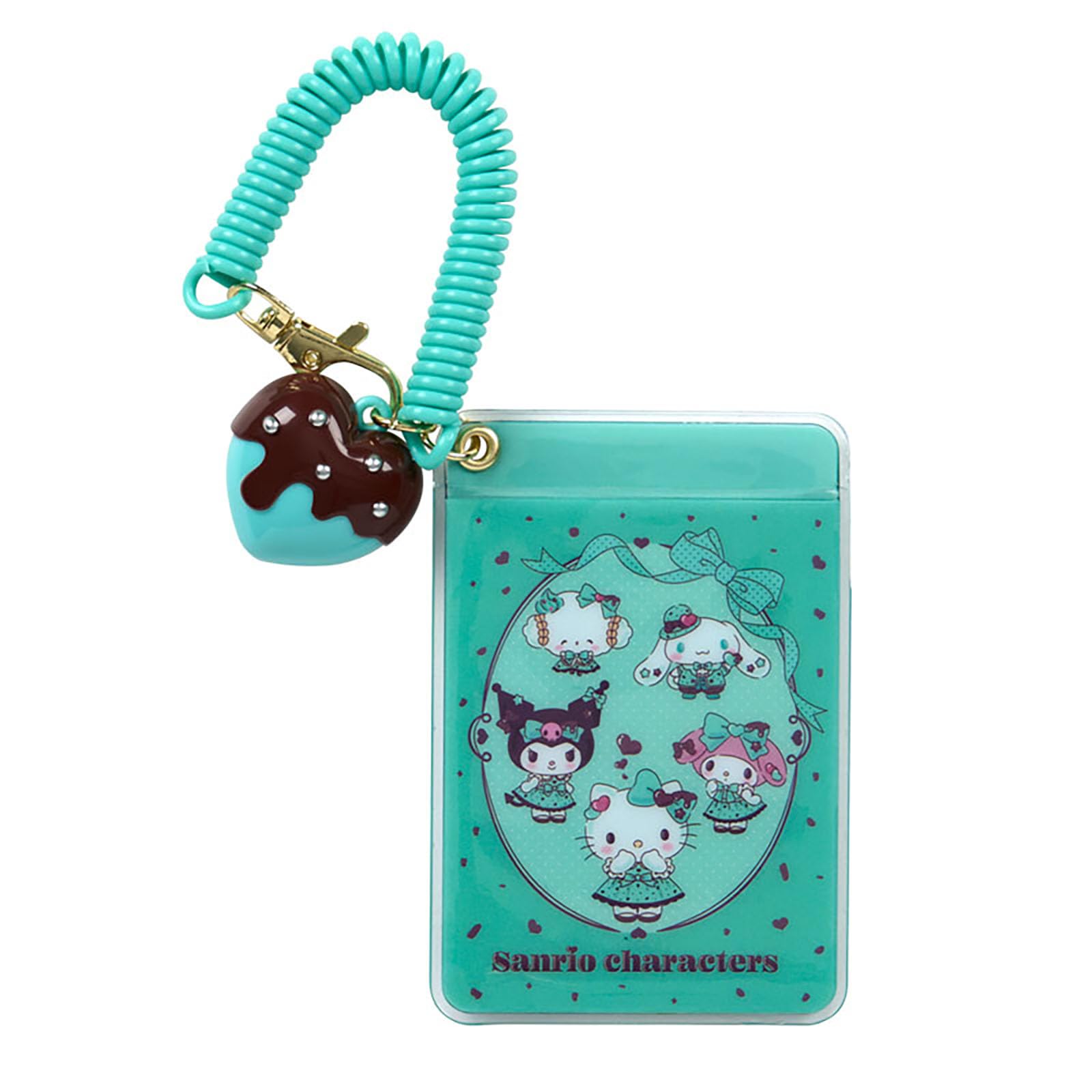 Sanrio Pass Case Sanrio Characters ABS Steel Suitable for ages 3 and up 444341 (Chocolate Mint) - - PVC, Resin, - -