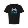 Grafik-T-Shirt für Gamer mit Controller-Emblem für Männer und Frauen Unisex-Shirt Lässig G
