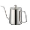 1 pcs. Torrador de Café de Aço Inoxidável com Gravação Manual com Tampa Bico de Gotejamento Coluna de Gotejamento