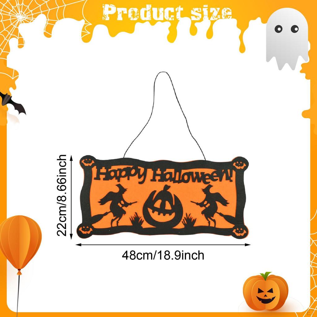 Door Hanger Ornament Halloween Front for Kitchen Garage Office Window