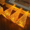 Christmas Tree Crystal Star Lights Party Romantic Snowy Mountain Holiday Gifts LED Warm White Iceberg Lighting Table Decoration